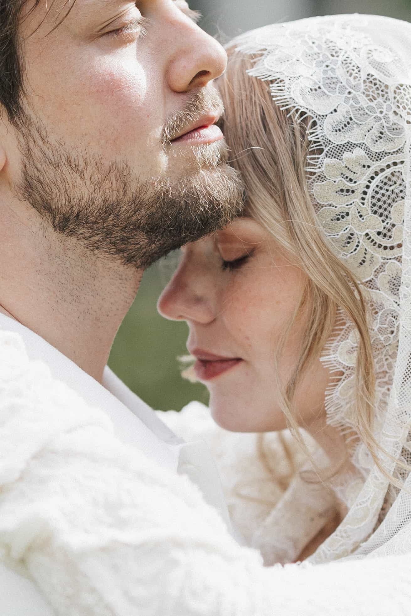 Authentischer Moment vom Hochzeitstag
