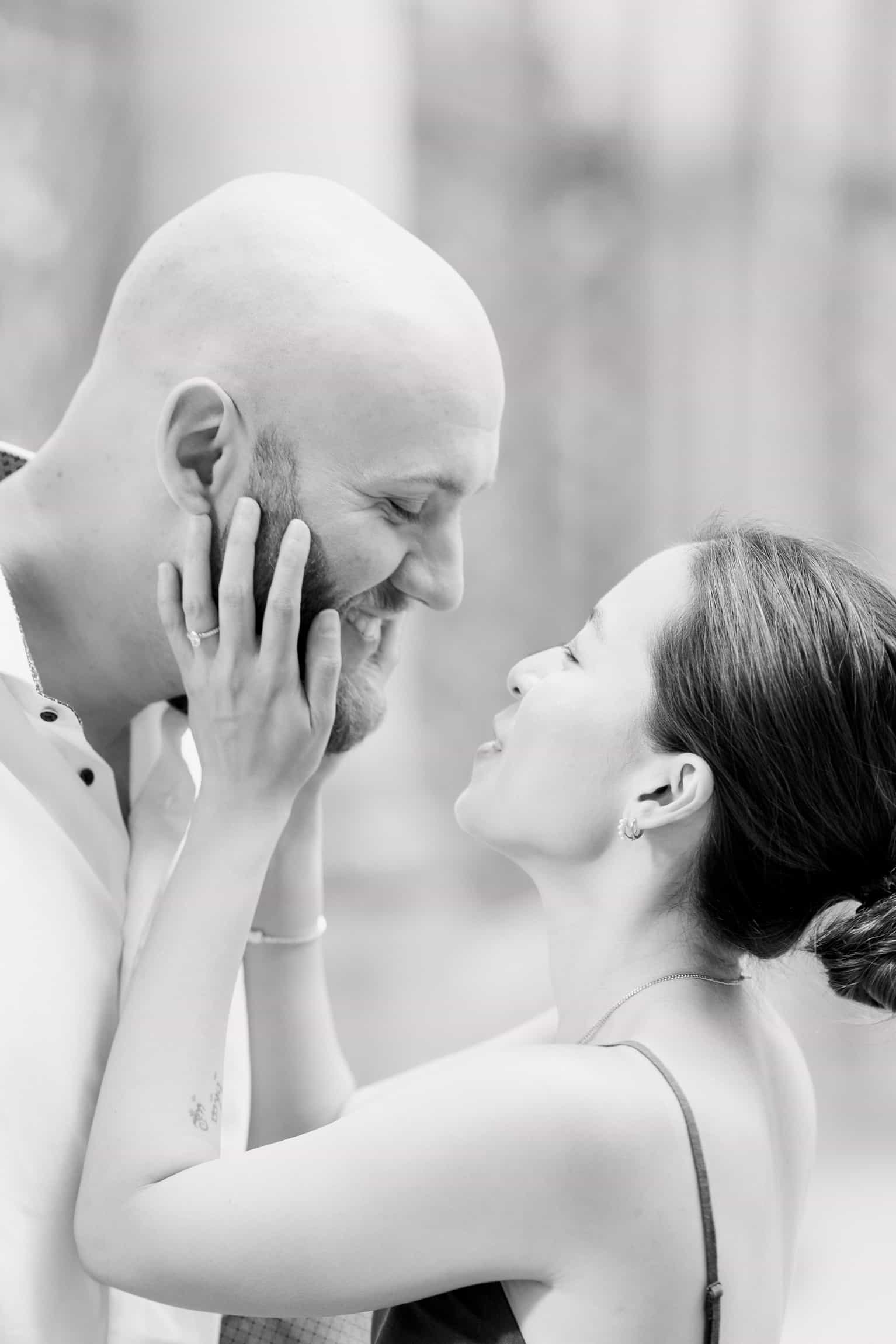 Unposed photograph from a wedding celebration