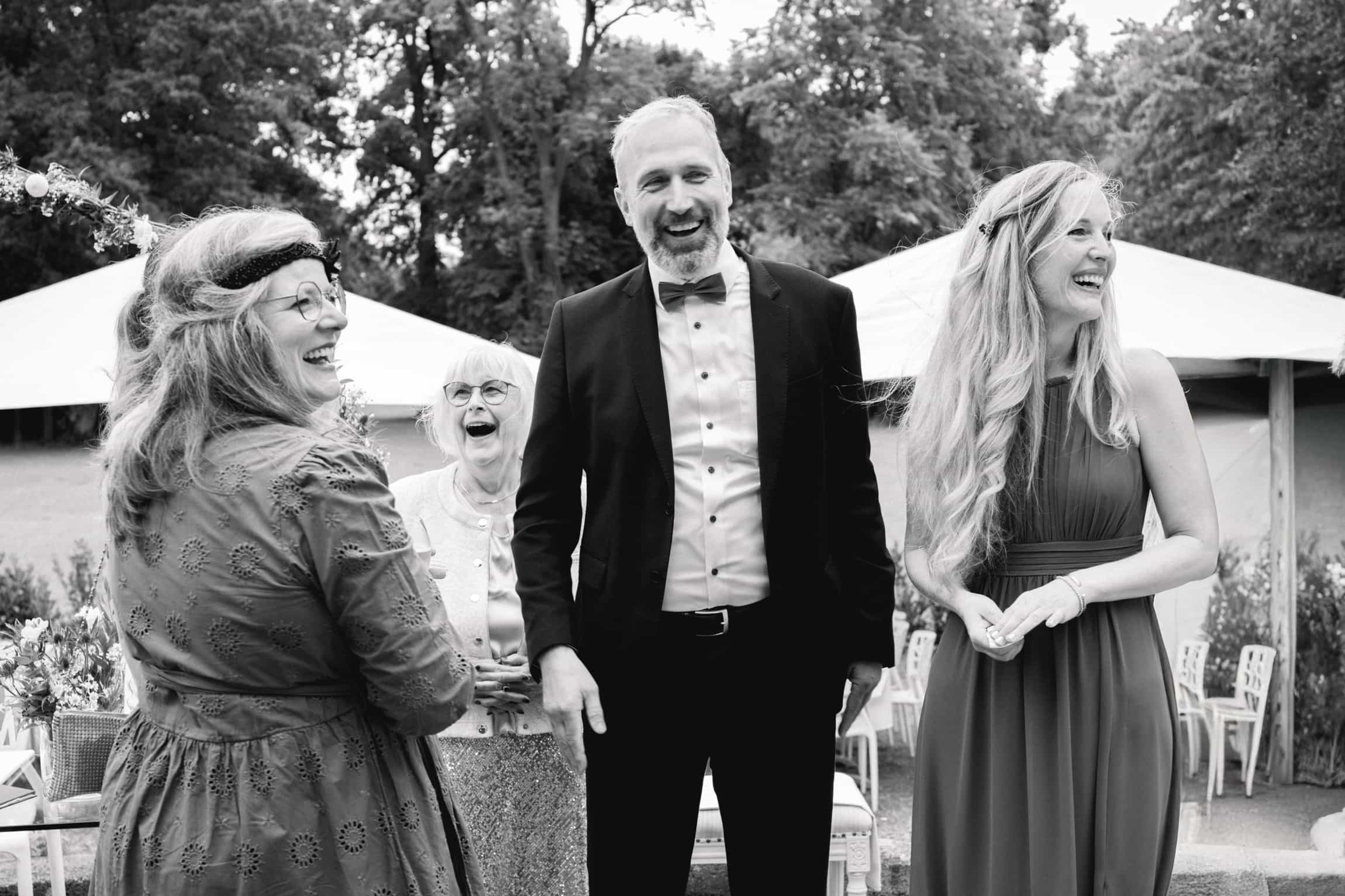 Natural-light wedding photograph