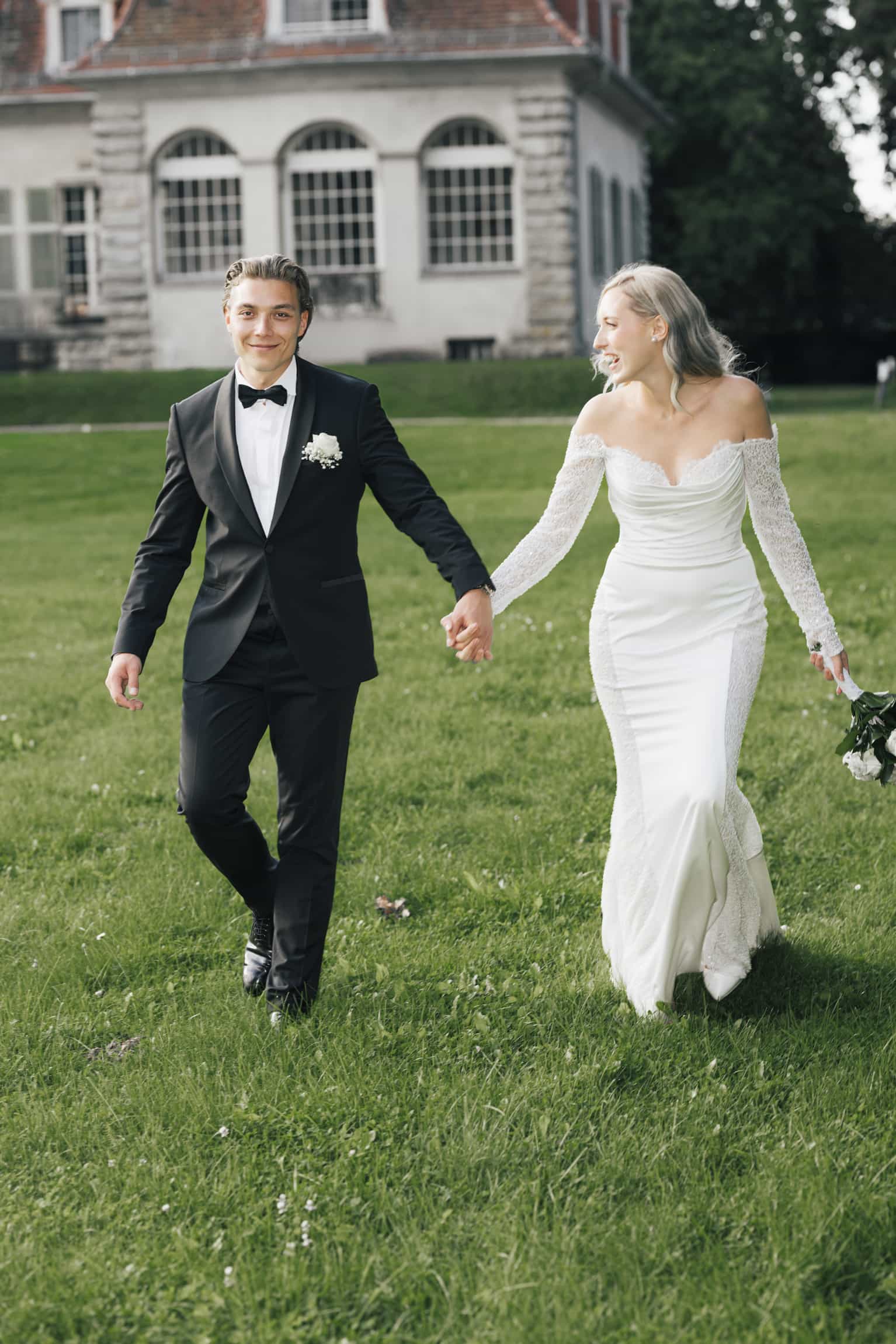 Emotional documentary wedding moment